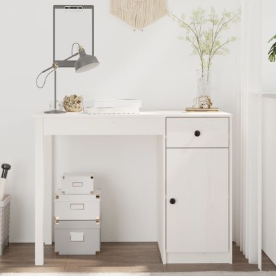 Desk, white, 100x50x75cm,...