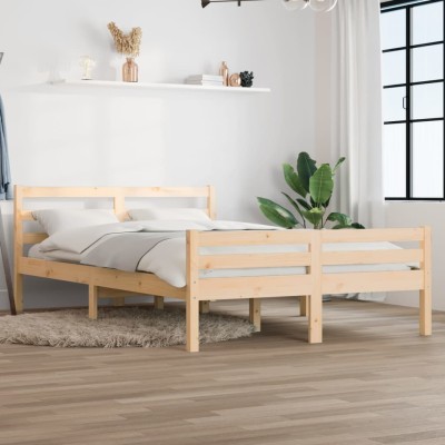 Bed frame without mattress,...