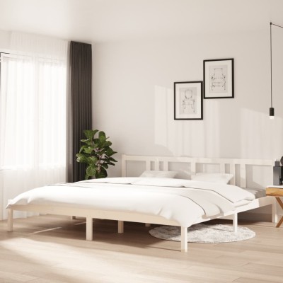 Bed frame, white,...
