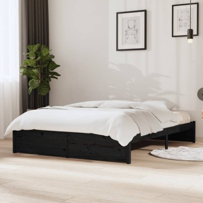 Bed frame, black,...