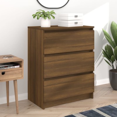 Side cabinet, brown oak,...