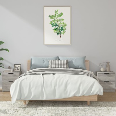 Bedside cabinets, 2 units,...