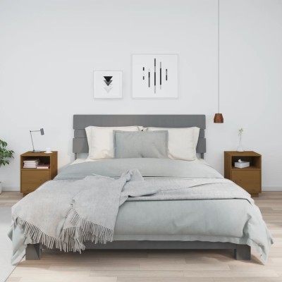 Nightstands, 2 pcs., honey...