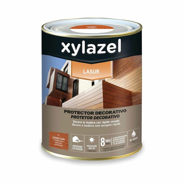 Lasur Xylazel Mahogany Satin finish 750 ml