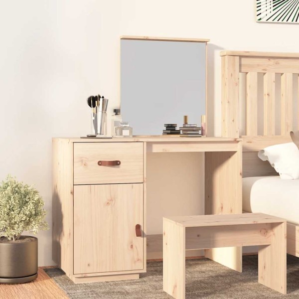Dressing table, 95x50x134cm, solid pine wood