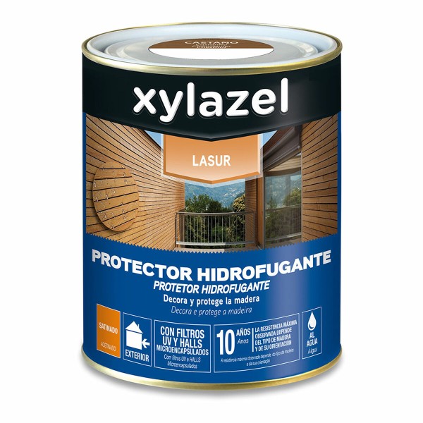 Лазурь Xylazel Каштановый сатин 750 ml