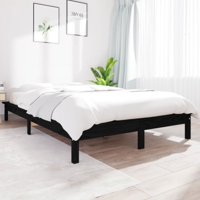 Bed frame, black,...