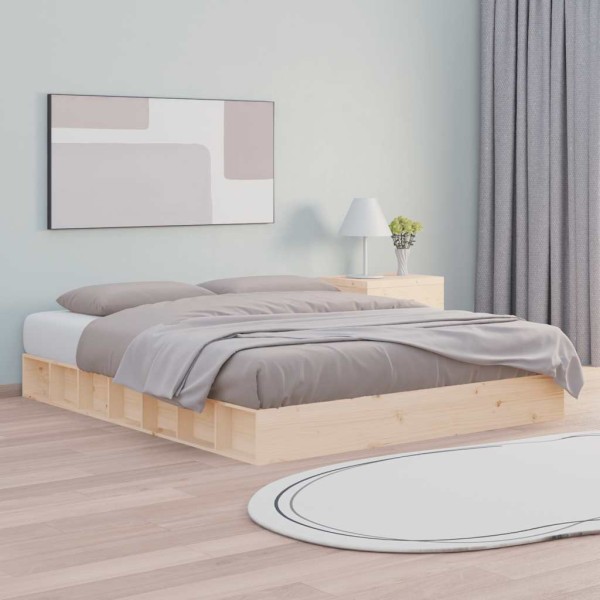 Bed frame, 160x200cm, solid wood