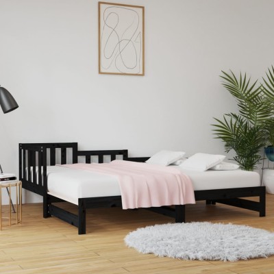 Pull-out bed, black,...