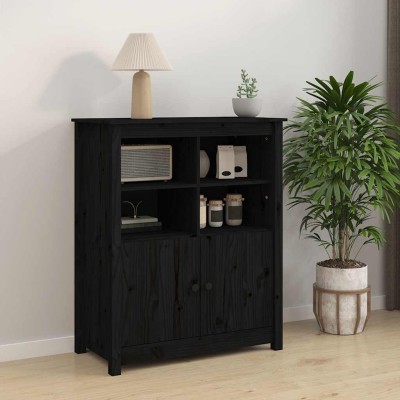 Side cabinet, black,...
