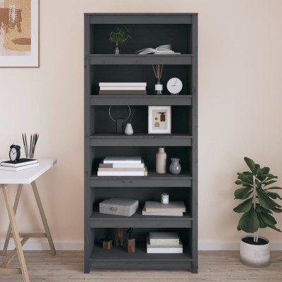 Bookcase, gray,...