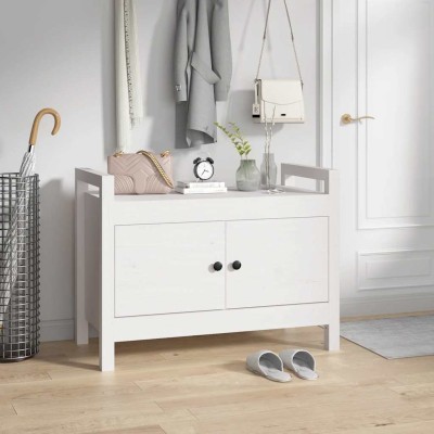 Corridor bench, white,...