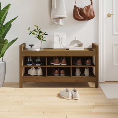 Corridor bench, honey...