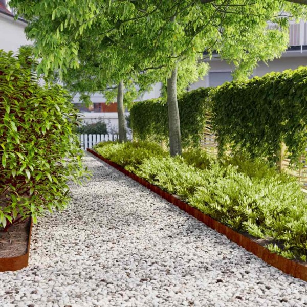 Vejos apvadai, 50vnt., 10x103cm, lankstus Corten plienas