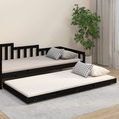 Bed frame, black,...