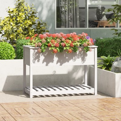 Lovel with shelf, white,...