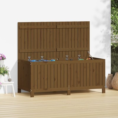 Garden storage box, honey...