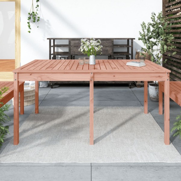 Garden table, 159.5x82.5x76cm, solid spruce wood