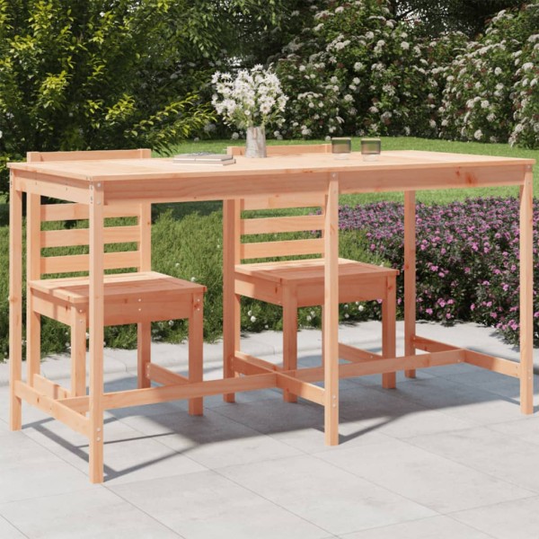 Garden table, 203.5x90x110cm, solid spruce wood