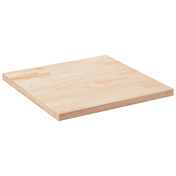 Table top, 90x90x2.5cm, solid pine wood, square