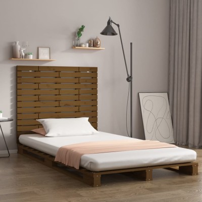 Wall headboard, honey...