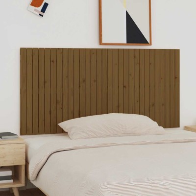 Wall headboard, honey...
