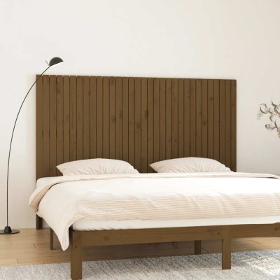 Wall headboard, honey...