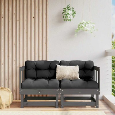 Corner garden sofa parts, 2...