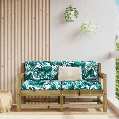 Corner garden sofa parts, 2...