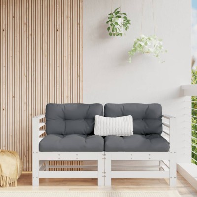 Corner garden sofa parts, 2...
