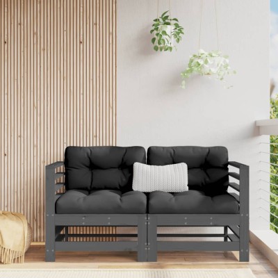 Corner garden sofa parts, 2...