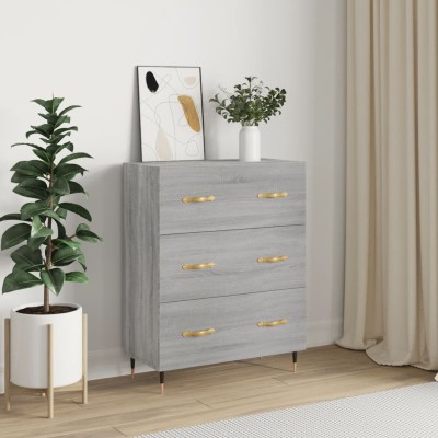 Side cabinet, gray oak,...