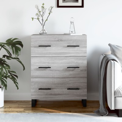 Side cabinet, gray oak,...