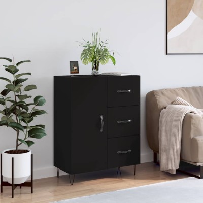 Side cabinet, black,...