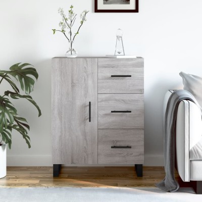 Side cabinet, gray oak,...