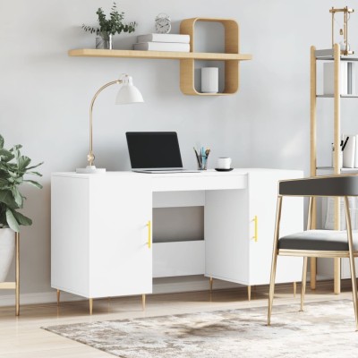 Desk, white, 140x50x75cm,...