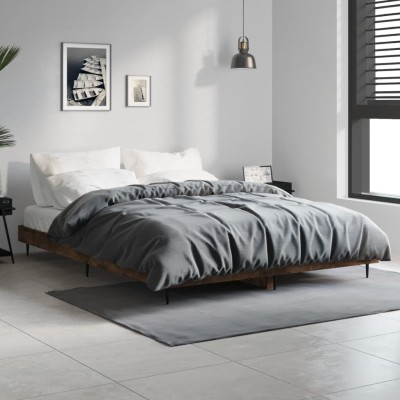 Bed frame, smoky oak,...