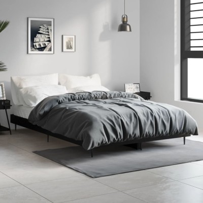 Bed frame, black,...