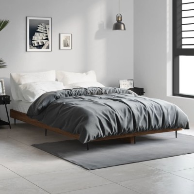 Bed frame without mattress,...