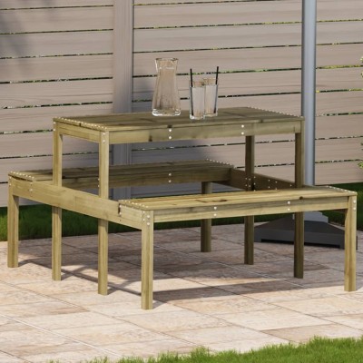 Picnic table, 110x134x75cm,...