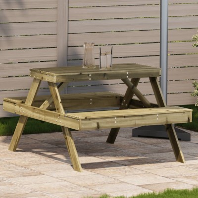 Picnic table, 105x134x75cm,...
