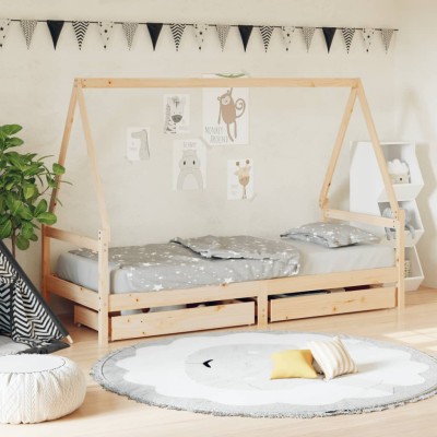 Children's bed frame with...