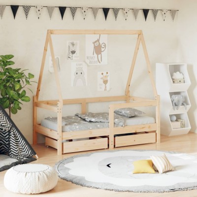 Children's bed frame with...