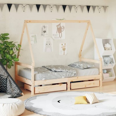 Children's bed frame with...