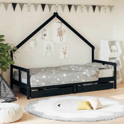 Children's bed frame with...