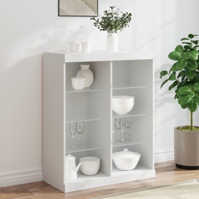 Side cabinet with LED...