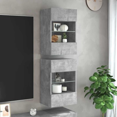 Wall cabinets with LED...