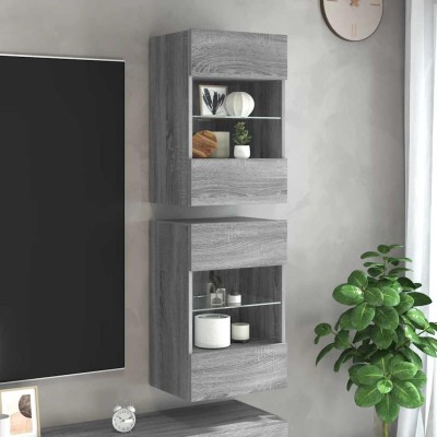 Wall cabinets with LED...