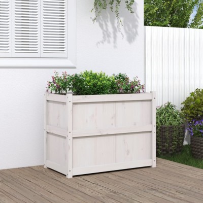 Garden bed, white,...