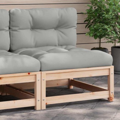 Part of a garden sofa with...
